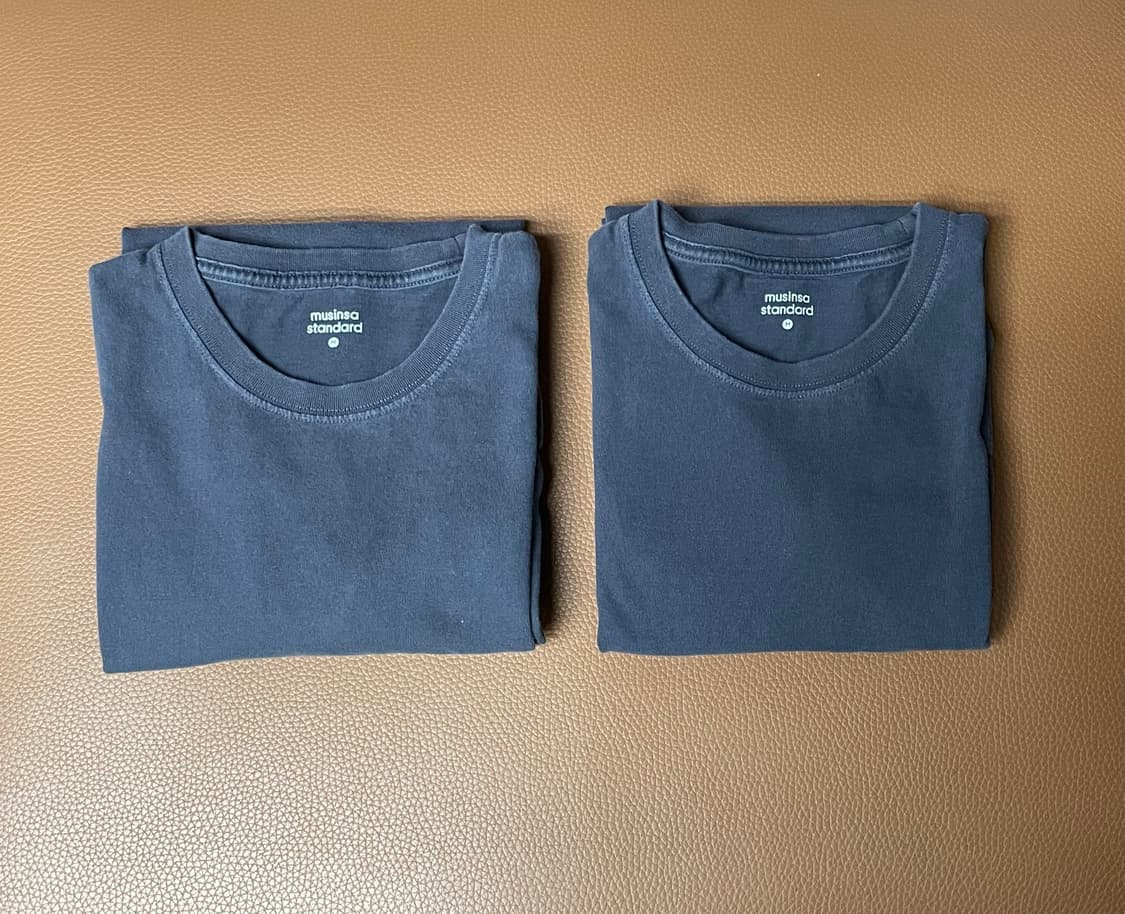 [M] 무탠다드 롱슬리브 2pack 상품이미지1