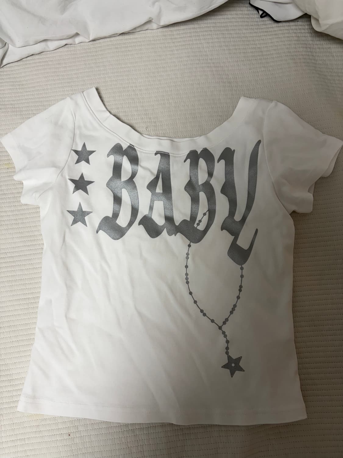 셋업이엑스이 베이비 와이드 넥 탑 상품이미지2