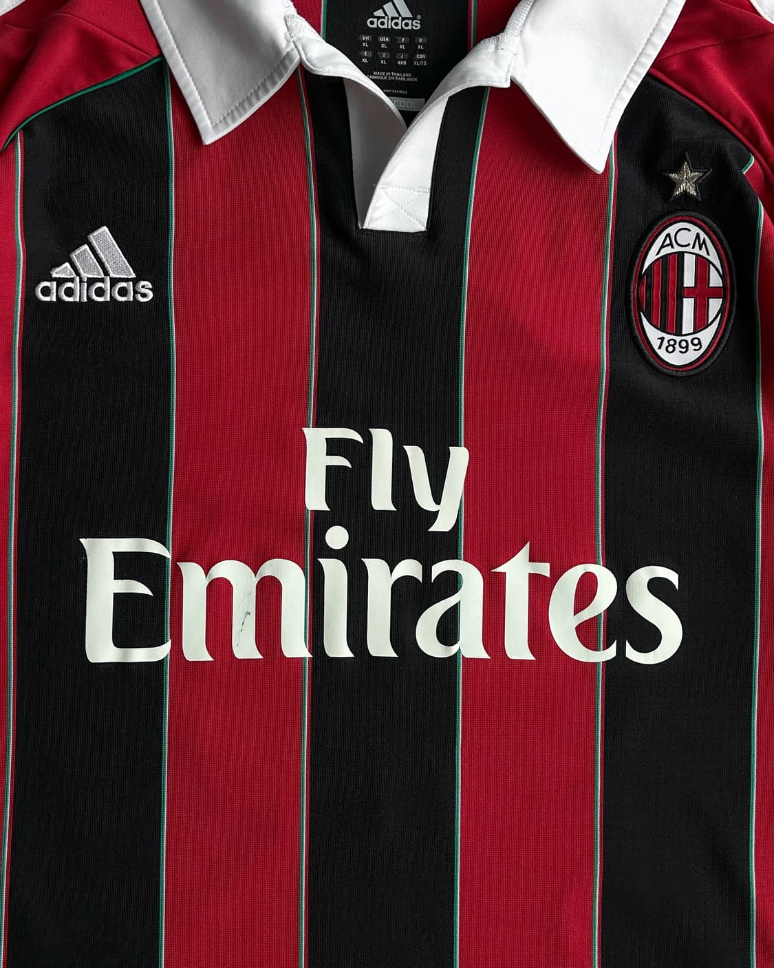 아디다스 12/13 AC밀란 파올로 말디니 홈 셔츠  상품이미지5