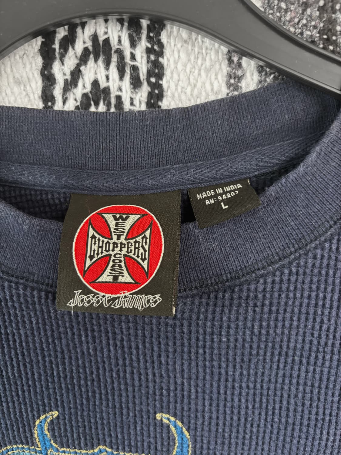 00s west coast choppers 써멀 니트 상품이미지6