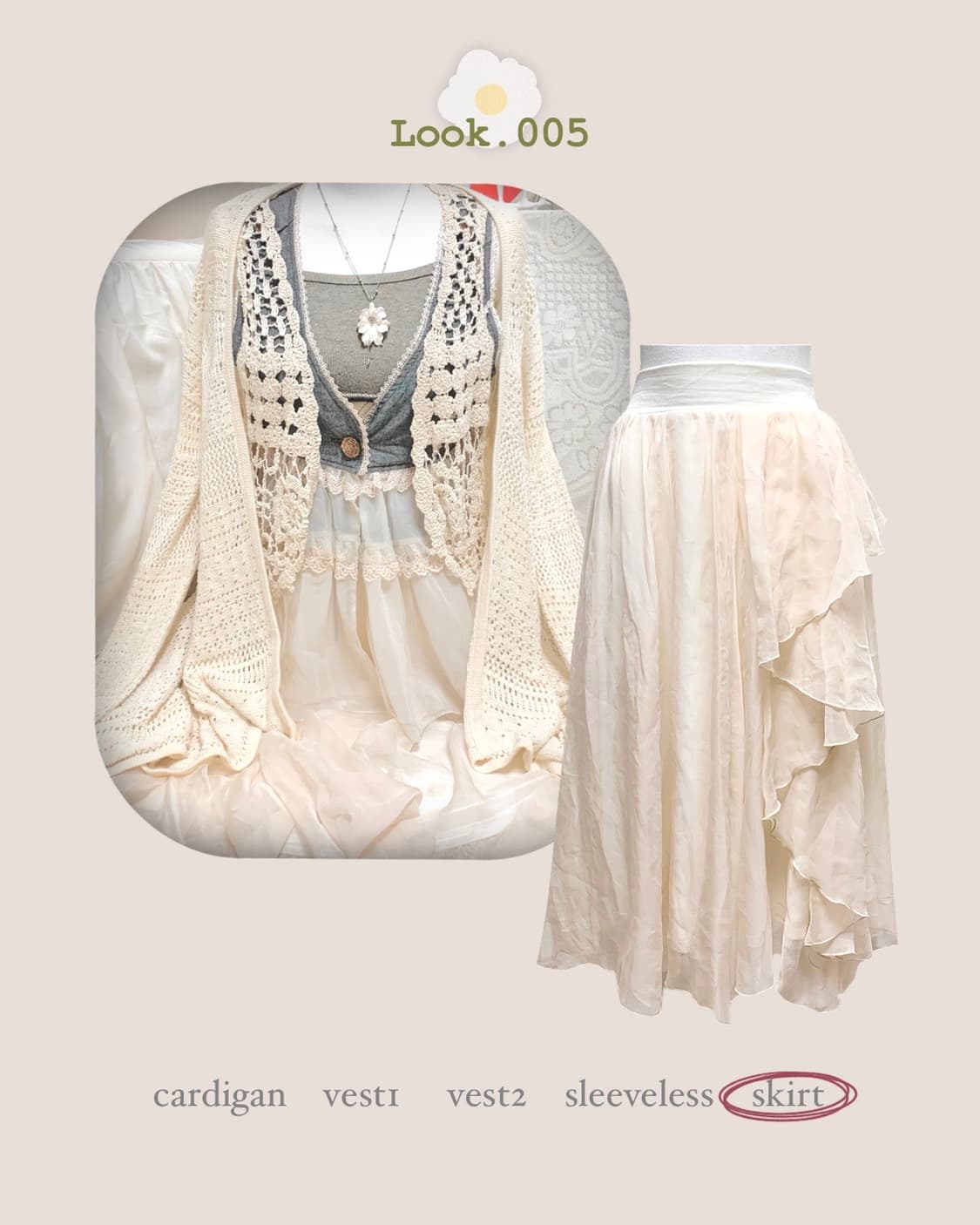 Vanila cream mori fairy set 상품이미지6