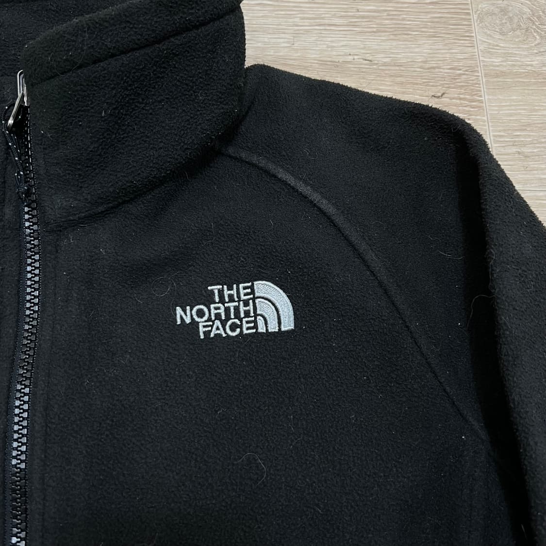 노스페이스 하프돔 로고 후리스 플리스 집업자켓 [블랙] L/100 상품이미지4