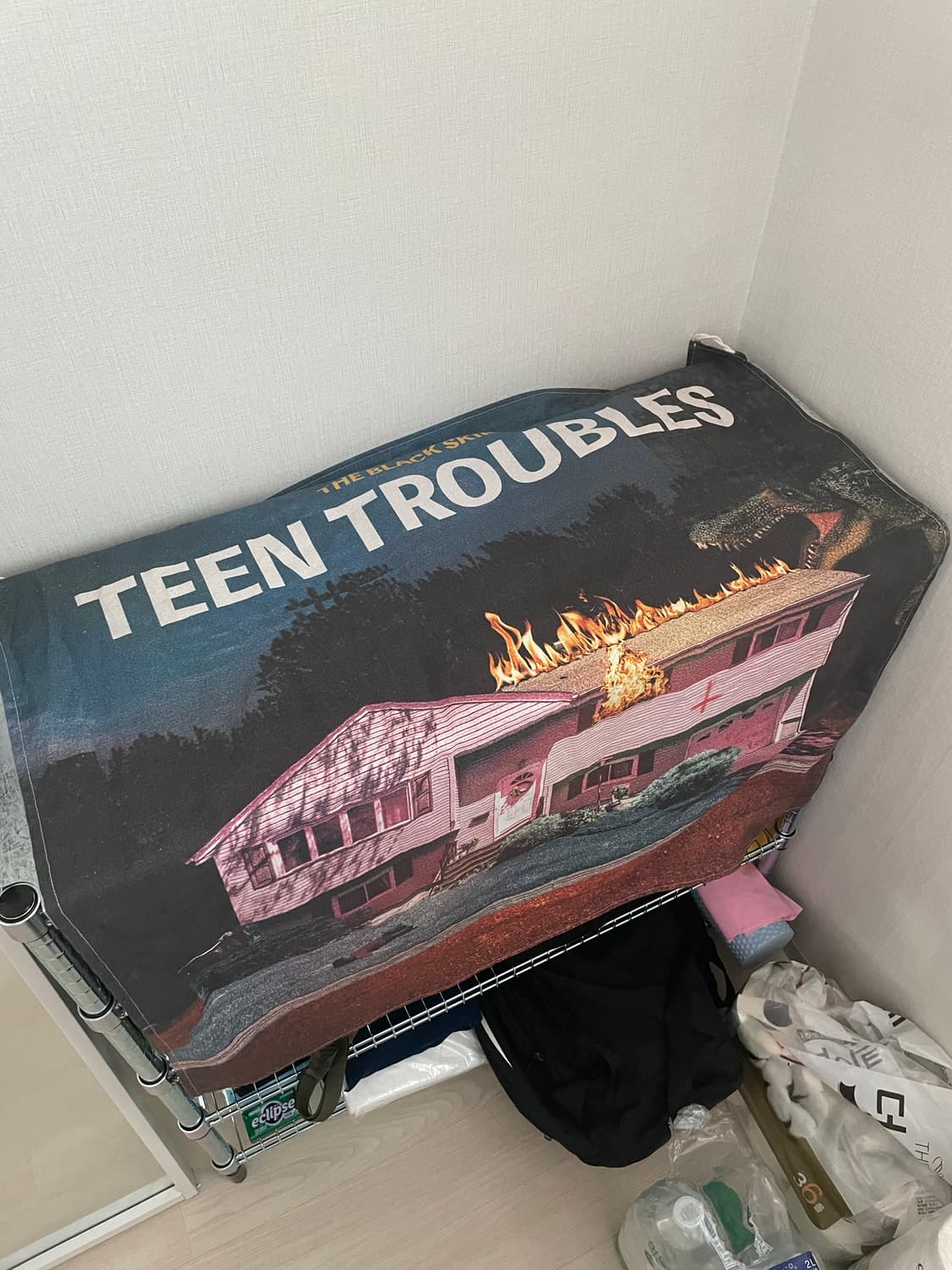 검정치마 틴트러블스 린넨 패브릭 포스터 상품이미지2