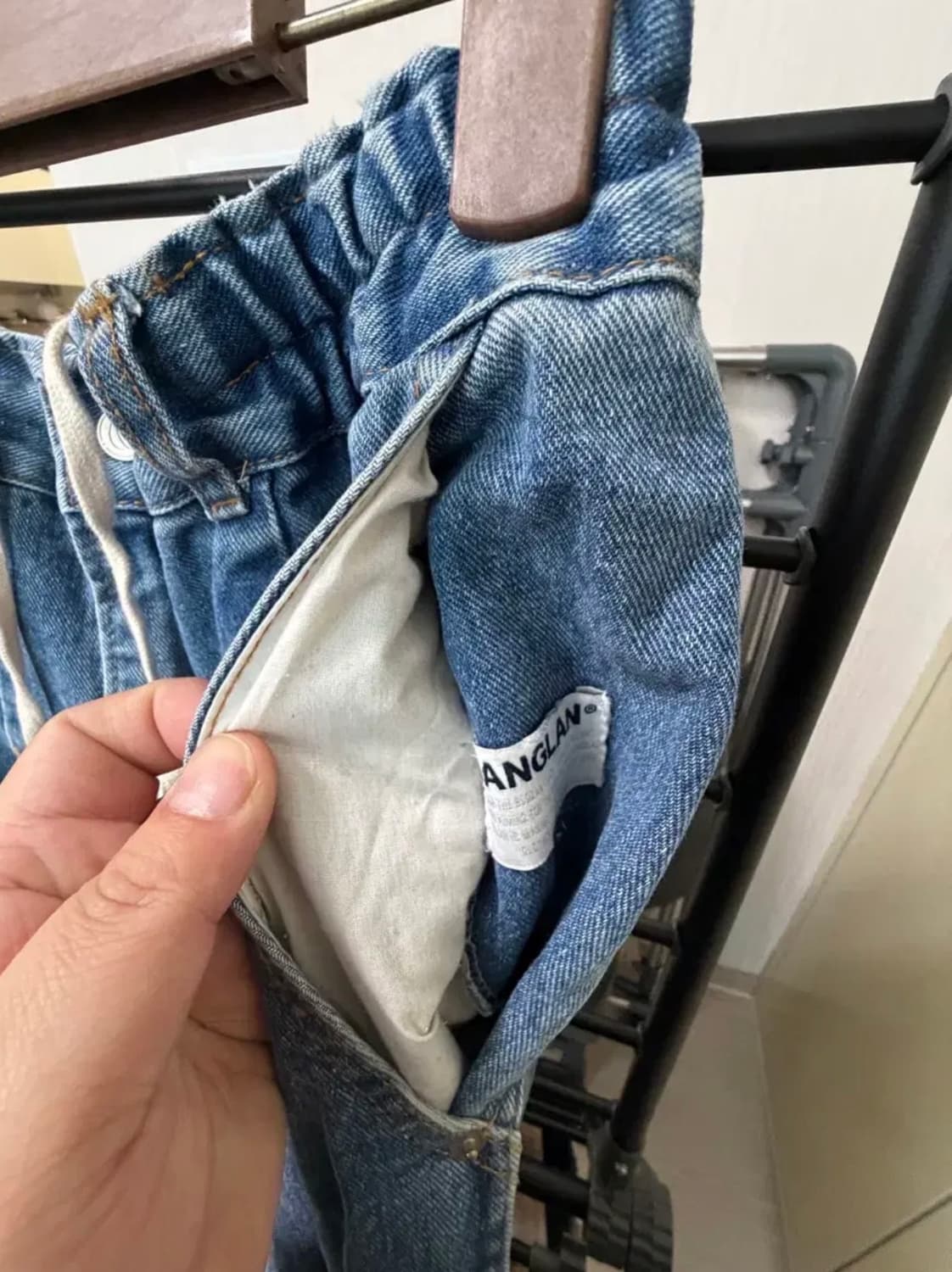 앵글런 데님 팬츠 상품이미지3