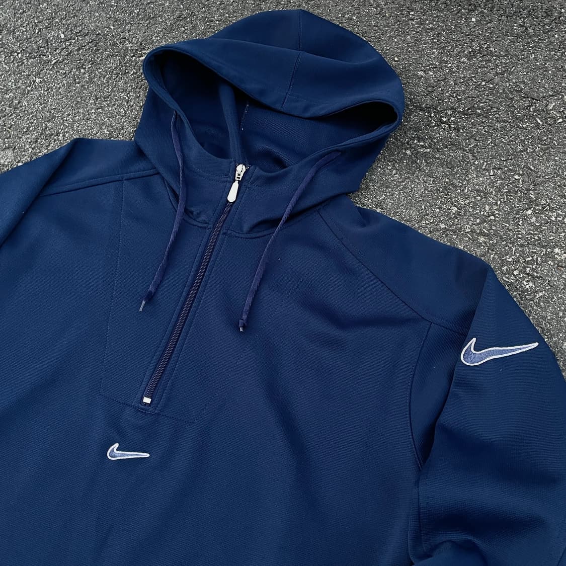 90s 나이키 재팬 미드 스우시 올드스쿨 아노락 후드 져지 M 상품이미지2
