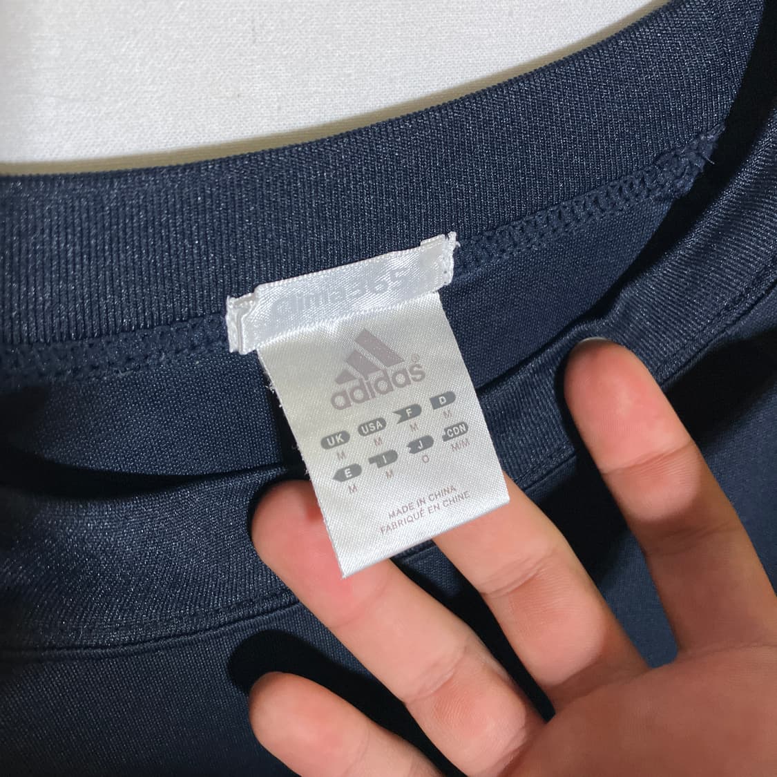 M)아디다스 00s 삼선 기능성 반팔 티셔츠 클라이마라이트 상품이미지3