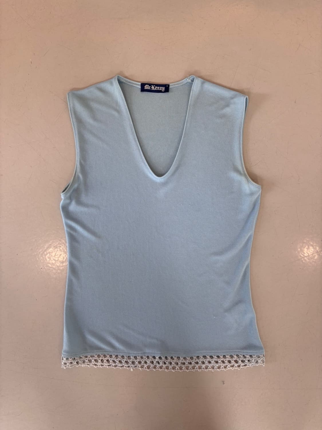 Vintage Mc Kenzy Silk Sleevelss 상품이미지2