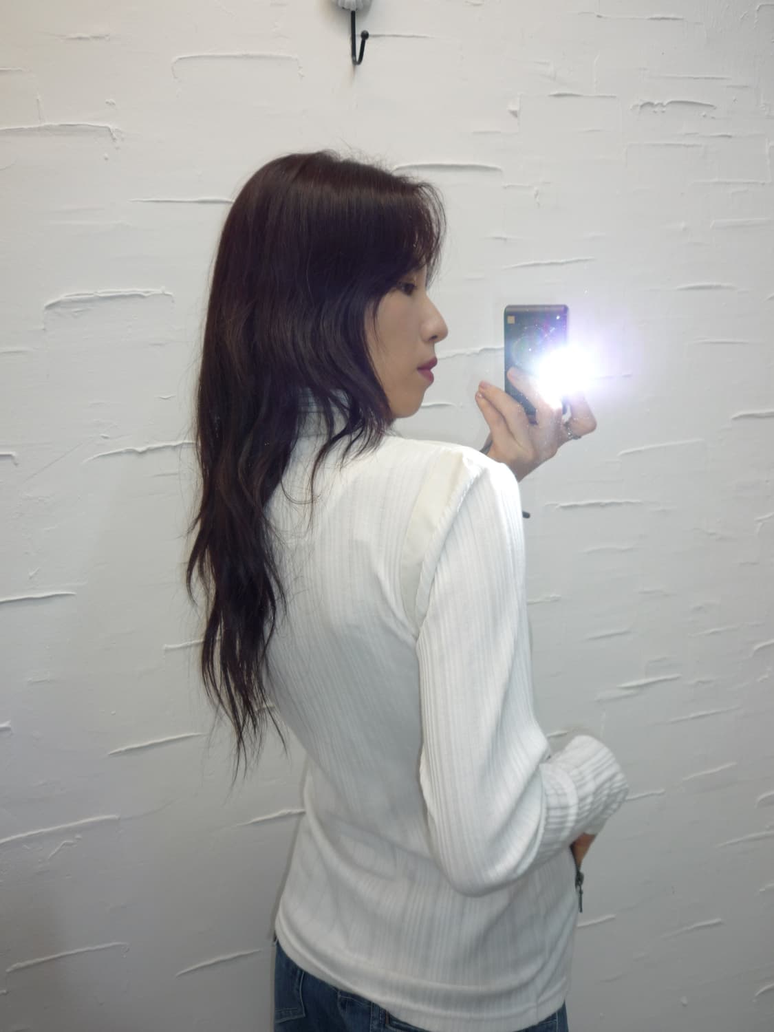 shirts detail knit cardigan 상품이미지3