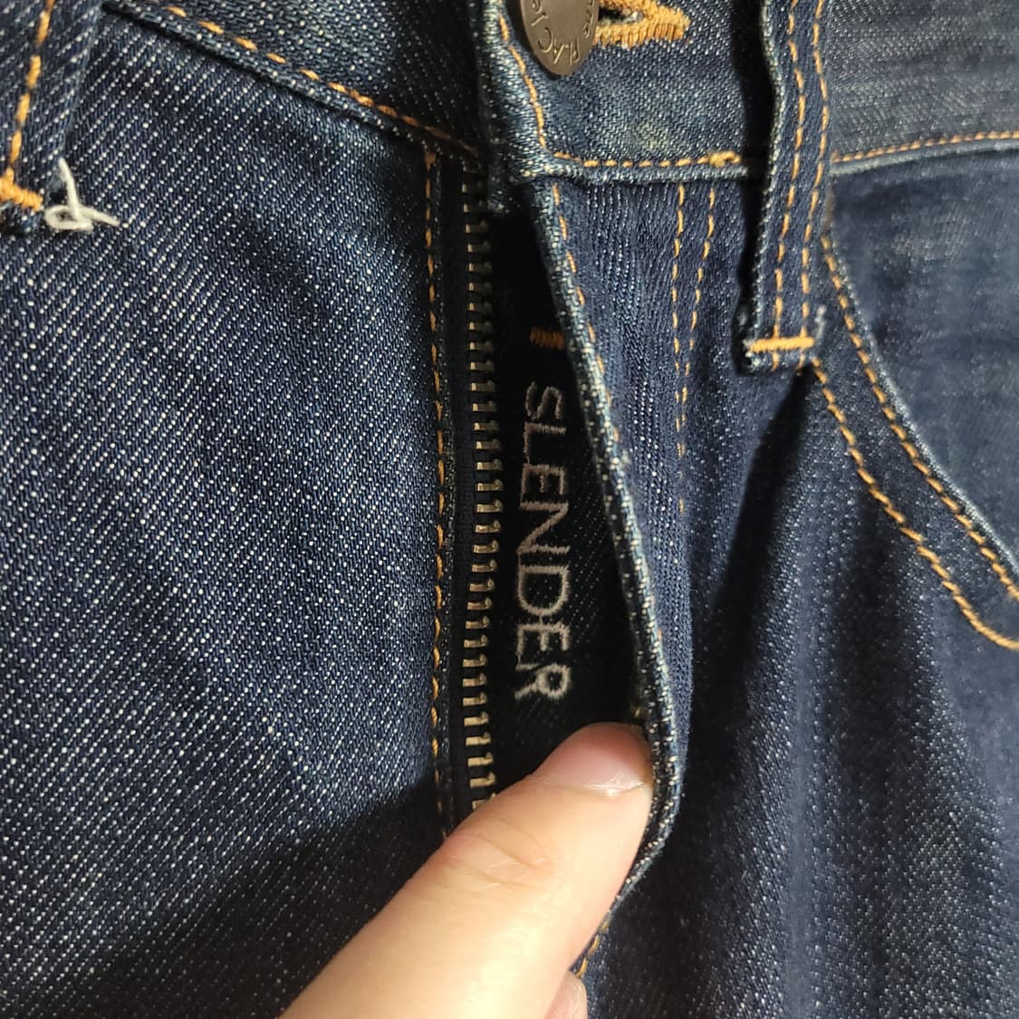 (31) PLAC 플랙 진청 데님 청바지 STENDER 상품이미지3