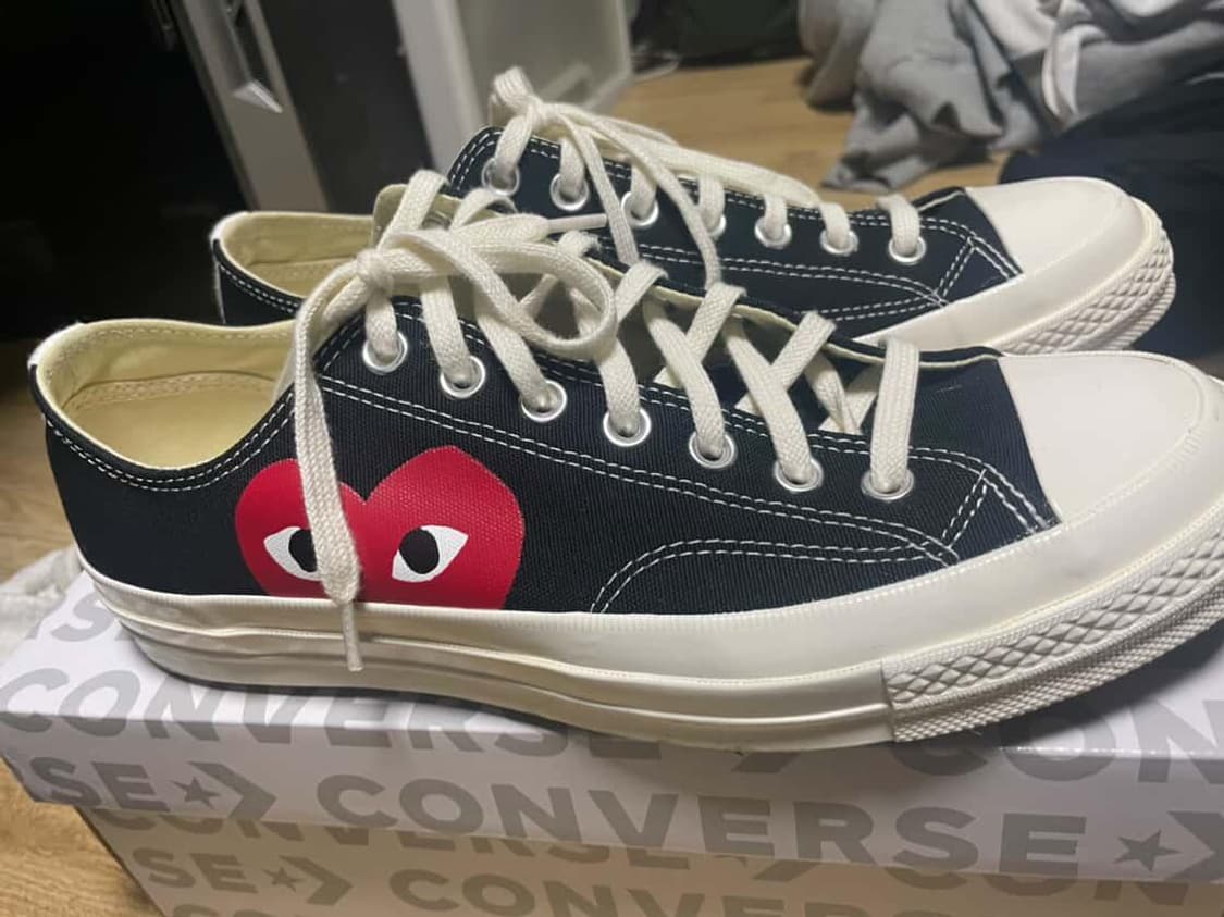 꼼데가르송 컨버스 상품이미지1