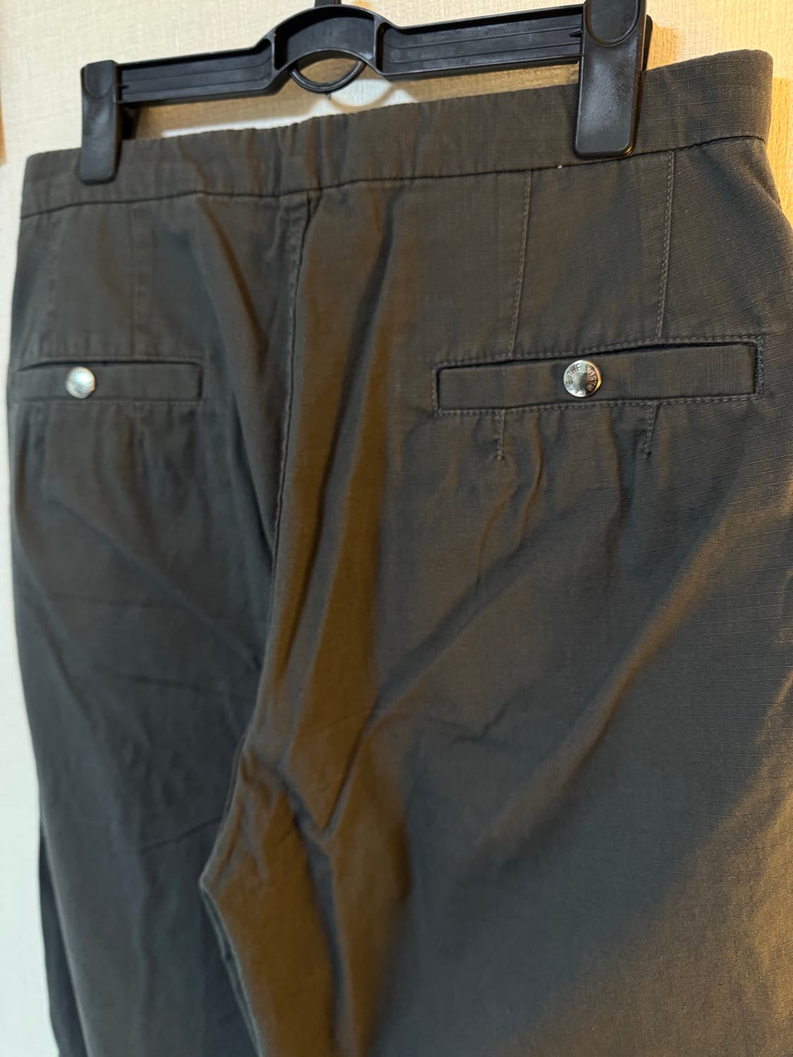 [30]노스페이스 퍼플라벨 립스탑 와이드 크롭 팬츠 그레이 상품이미지4