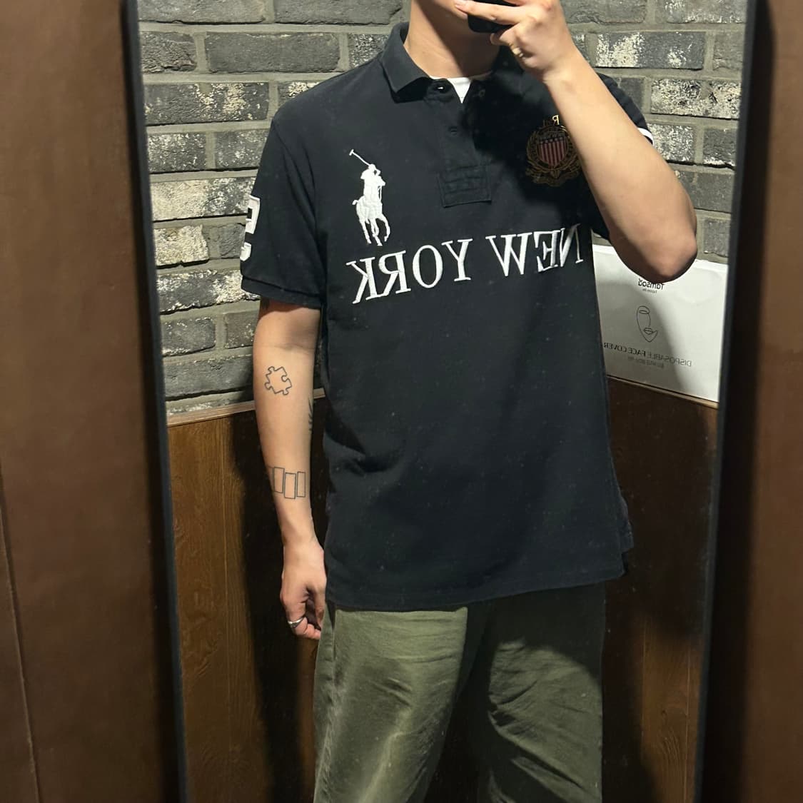 XL) 폴로 랄프로렌 치프키프 뉴욕 빅포니 반팔 카라티 상품이미지10