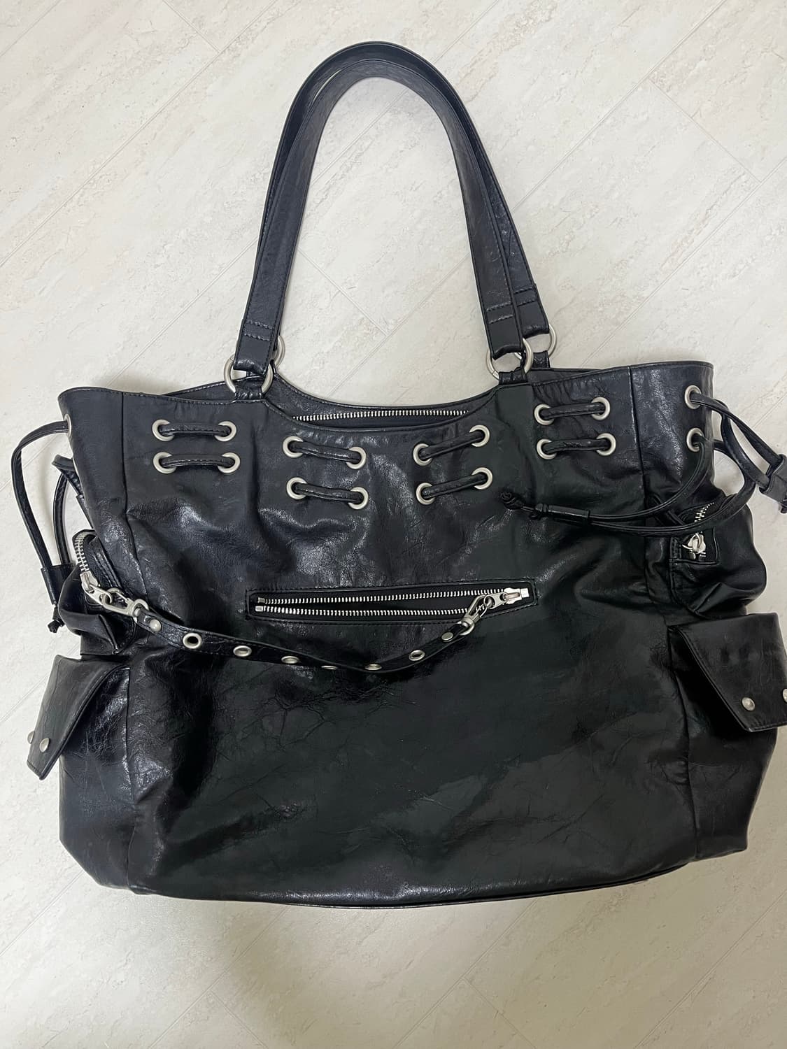 다이닛 스터드 스트링 빅백 상품이미지2