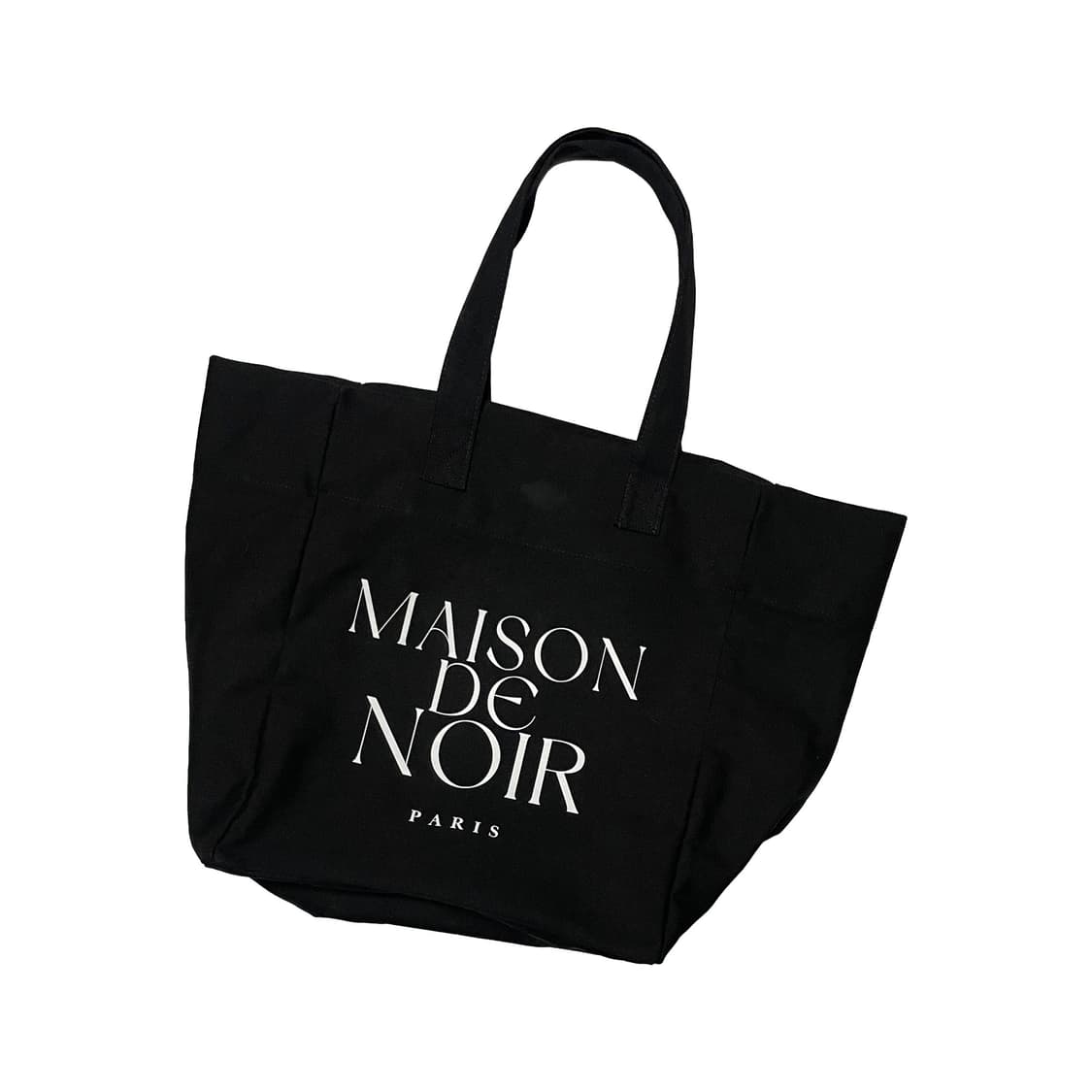 메종 드 누아 그하베 빅 토트백 블랙 상품이미지3