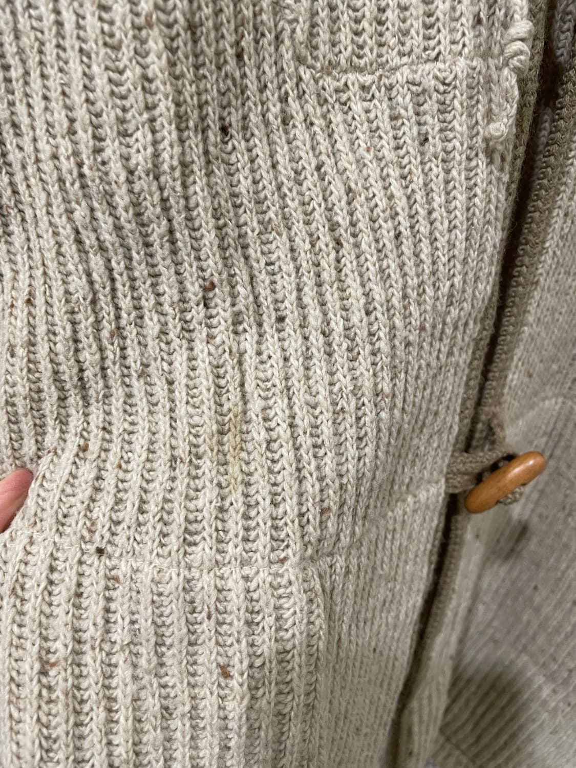 후드 더플 가디건 상품이미지7