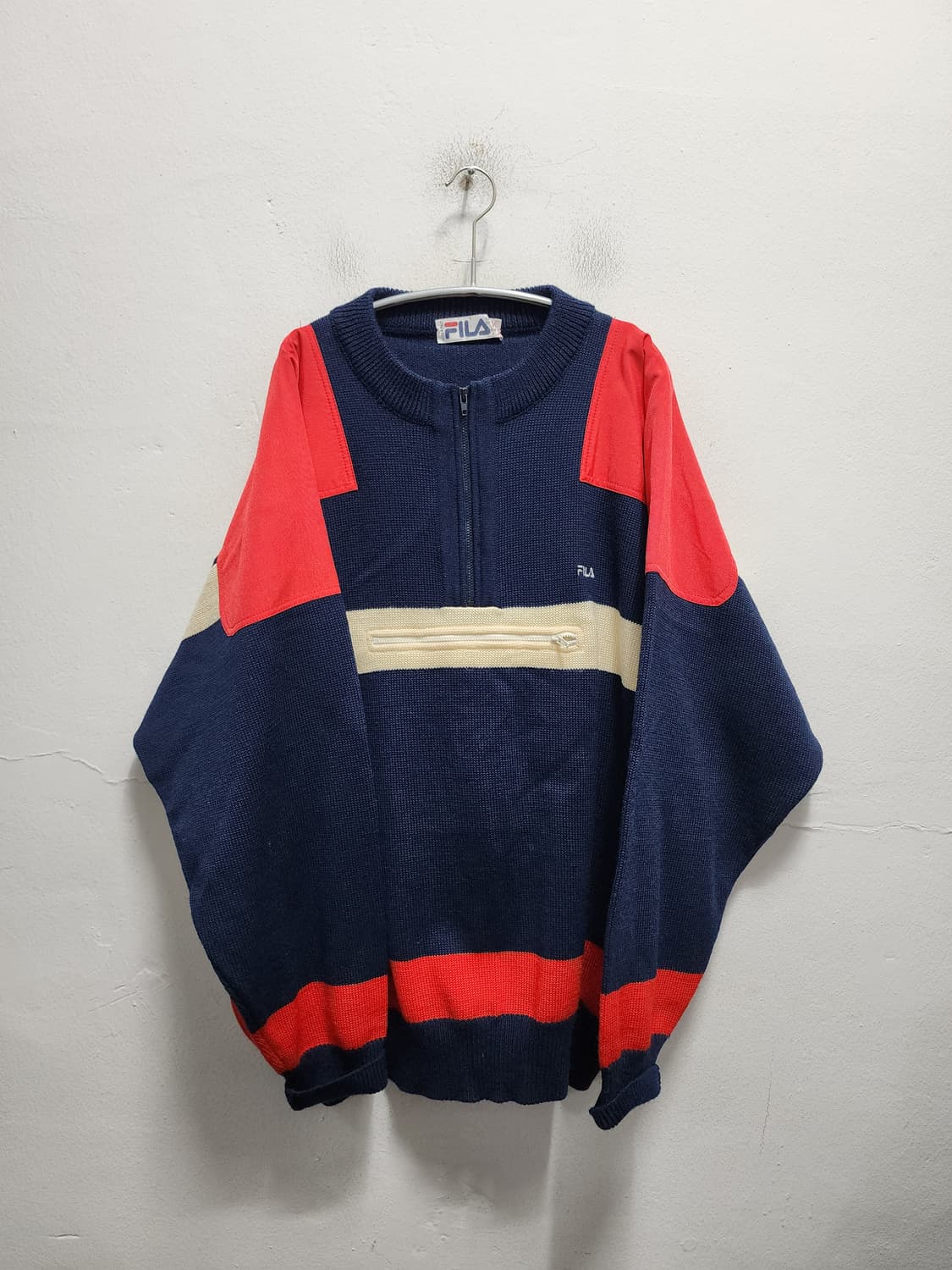 필라 90s 이태리 버진울 니트 상품이미지1