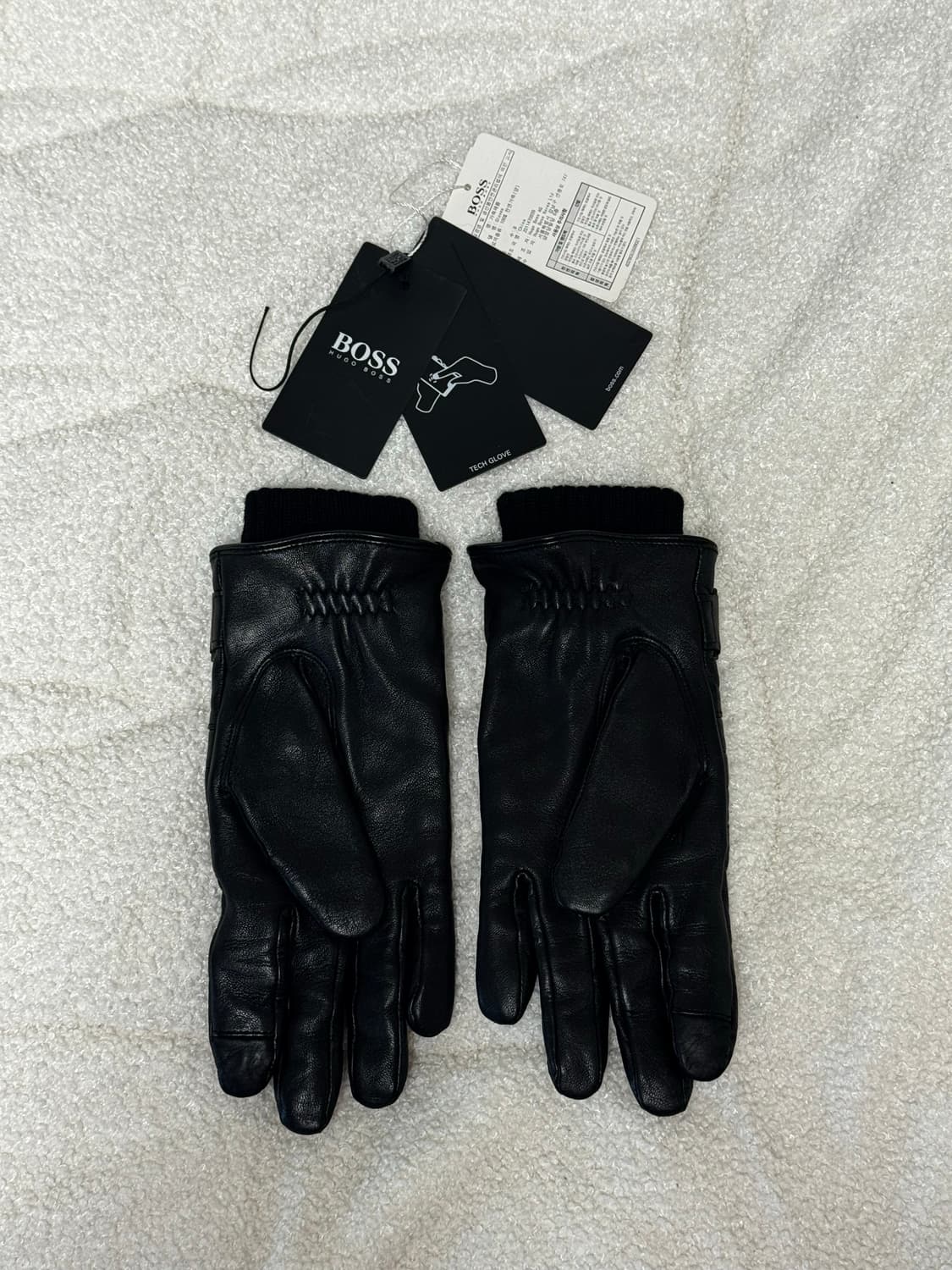 휴고 보스 블랙 100% 양가죽 장갑 상품이미지2