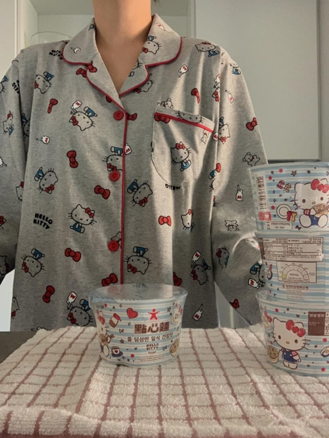 헬로키티 파자마 세트 상품이미지1