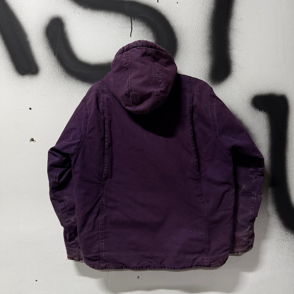 90s SCHMIDT 슈미트 워크웨어 플리스 캔버스 덕 액티브 자켓 상품이미지2