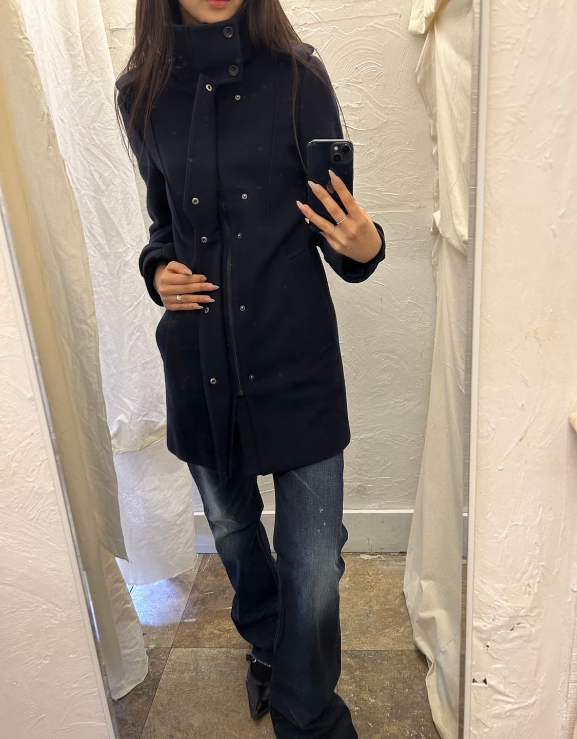 WOOYUNGMI 디테일 코트 상품이미지2