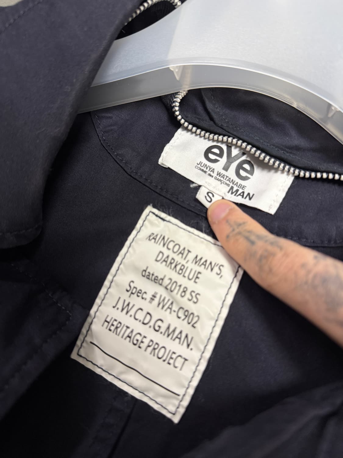 준야와타나베 밀리터리 코트 상품이미지3