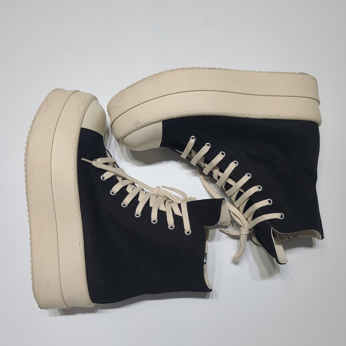 릭오웬스 데님 컨버스 메가범퍼[43.5] 상품이미지4