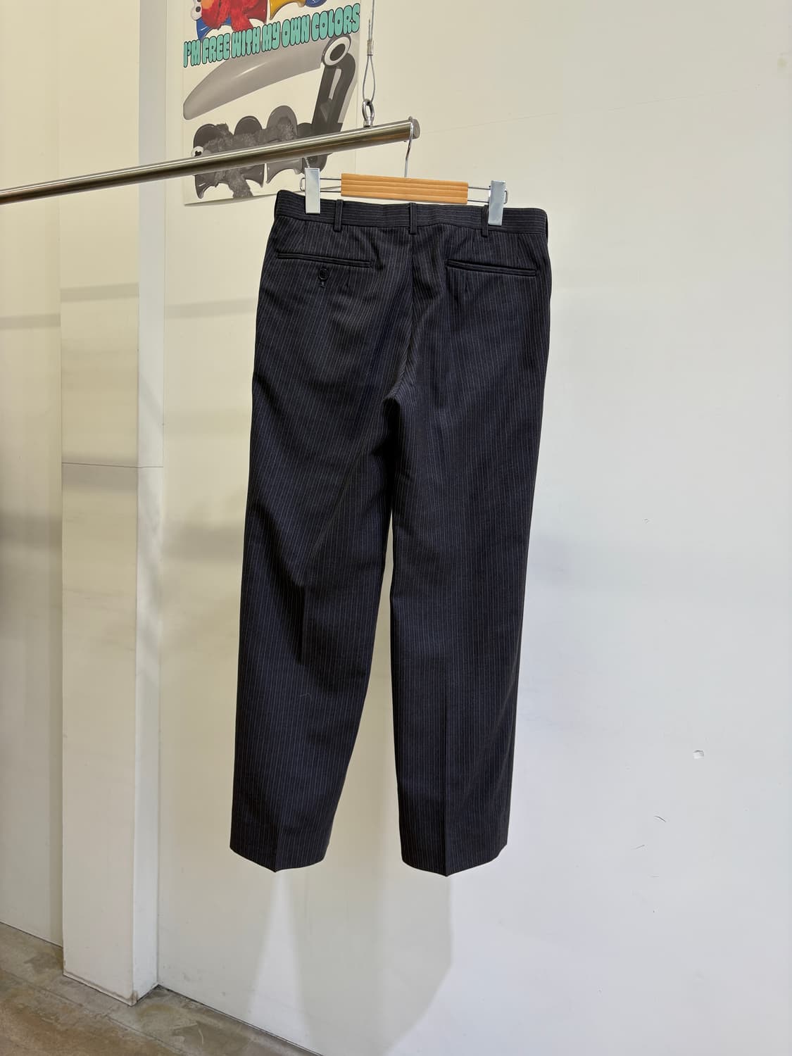 VINTAGE 스트라이프 슬랙스 상품이미지5