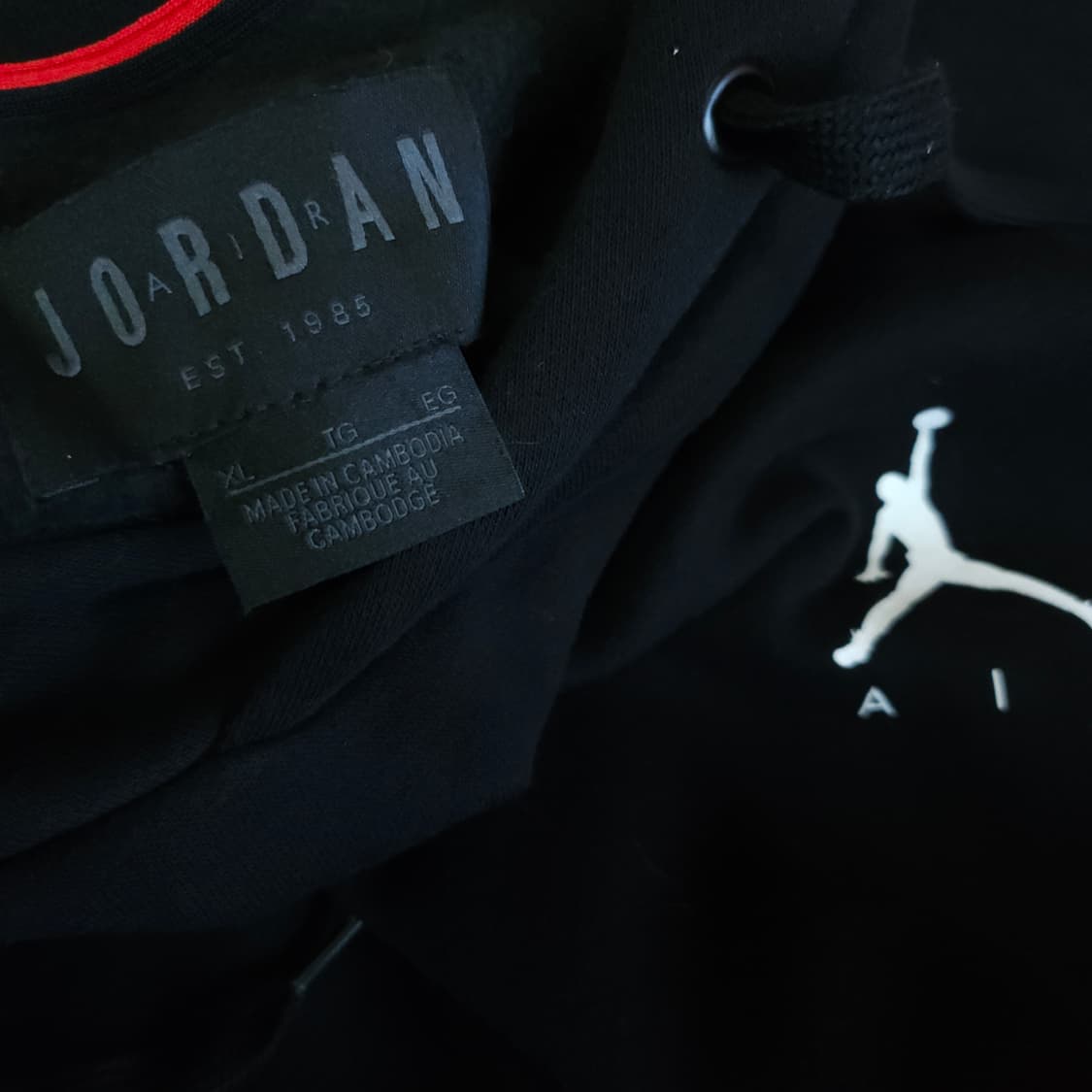 조던 후드티셔츠 남여 블랙 105XL 상품이미지6