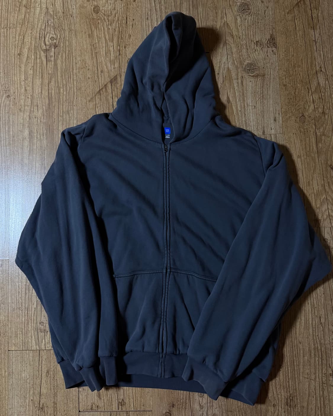 이지 갭 후드집업 다크그레이 XXL 상품이미지1