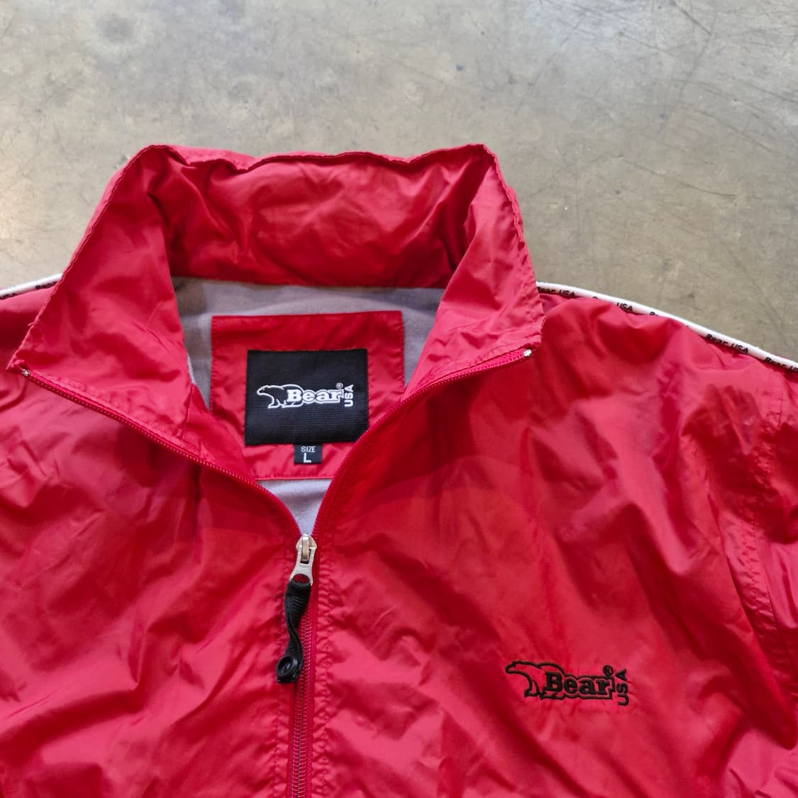 USA BEAR 바람막이 점퍼 L~2XL 상품이미지2