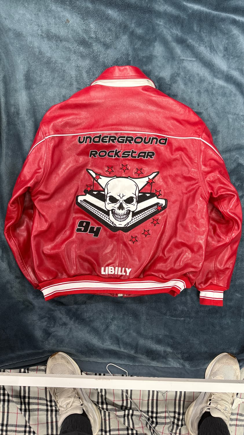 창모 가죽자켓 ugrs x libilly S사이즈 상품이미지3