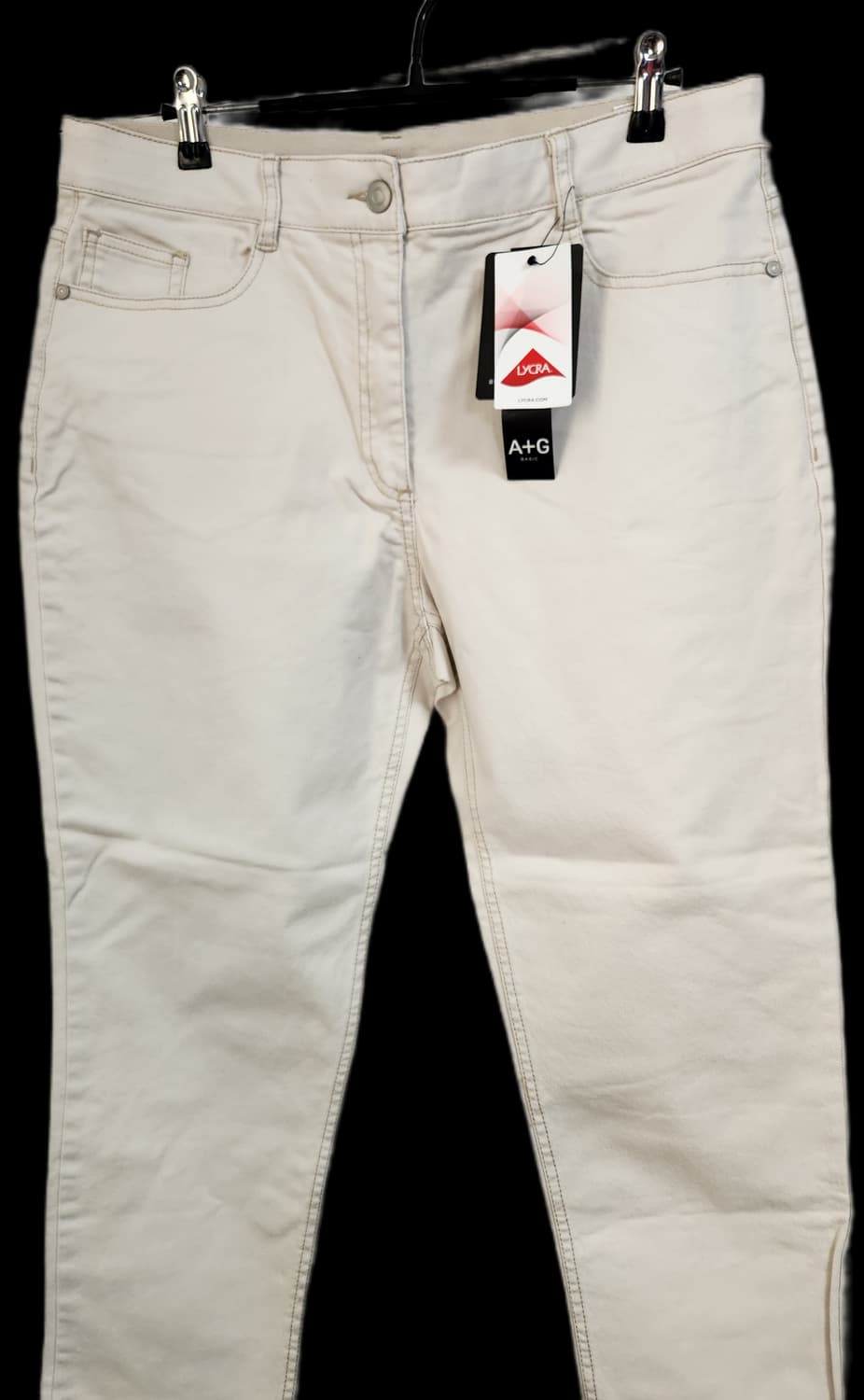 새옷)빅사이즈 여성 라이크라 면바지 99 상품이미지4