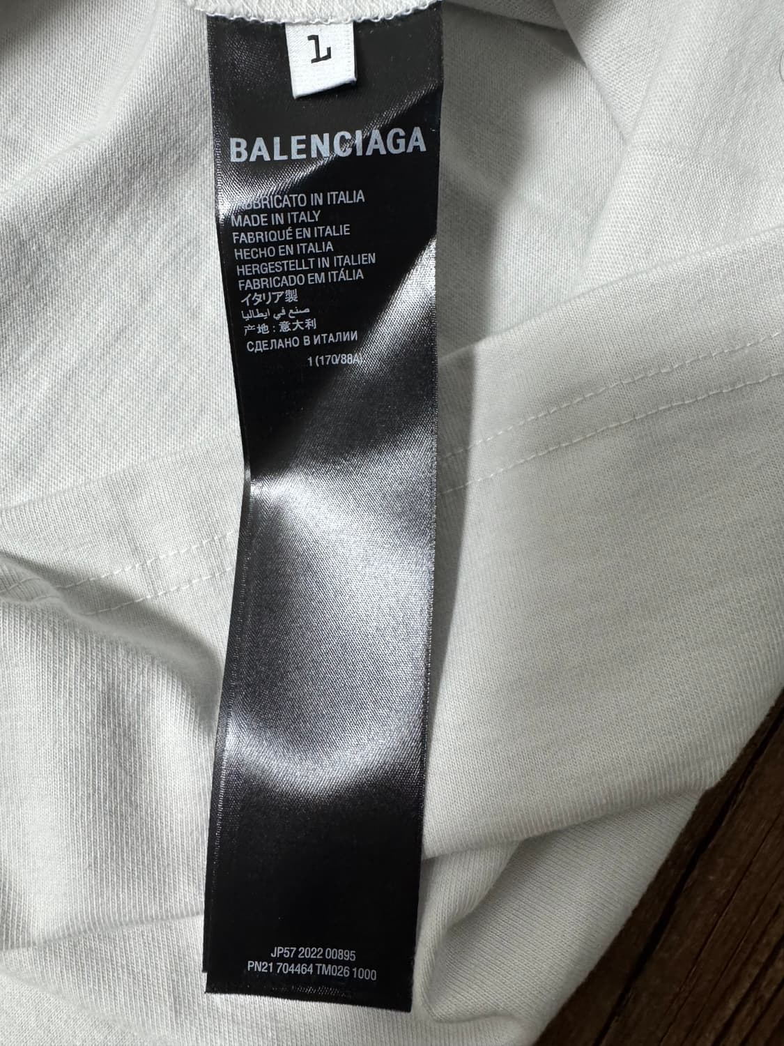 발렌시아가 아이러브파리 반팔 상품이미지4