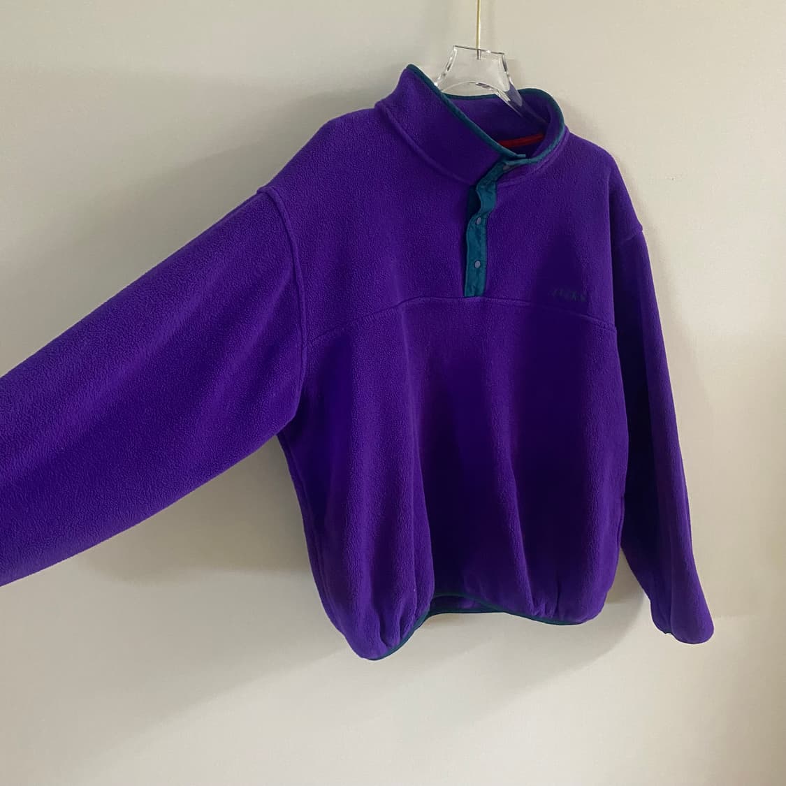 🌊LLBEAN fleece Snap-T 상품이미지4