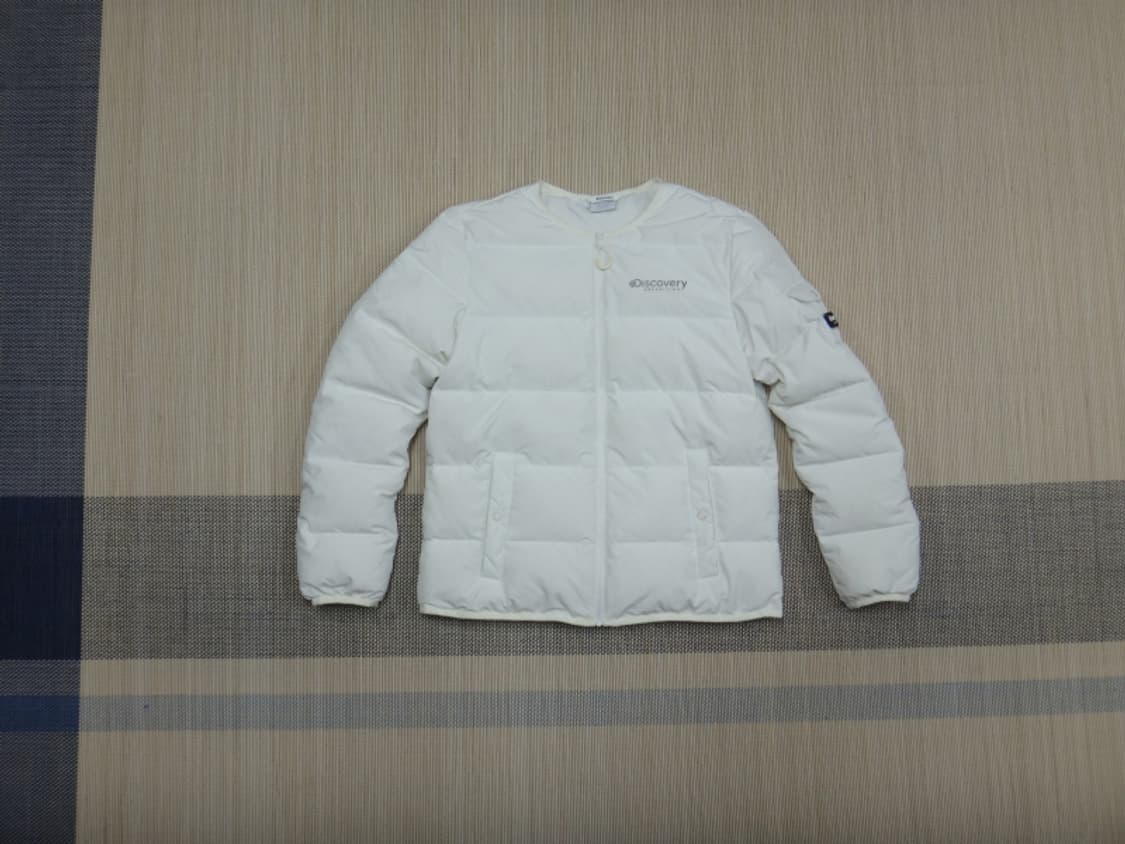(90) 디스커버리 여성 픽토르 튜브 구스다운 경량패딩 상품이미지1