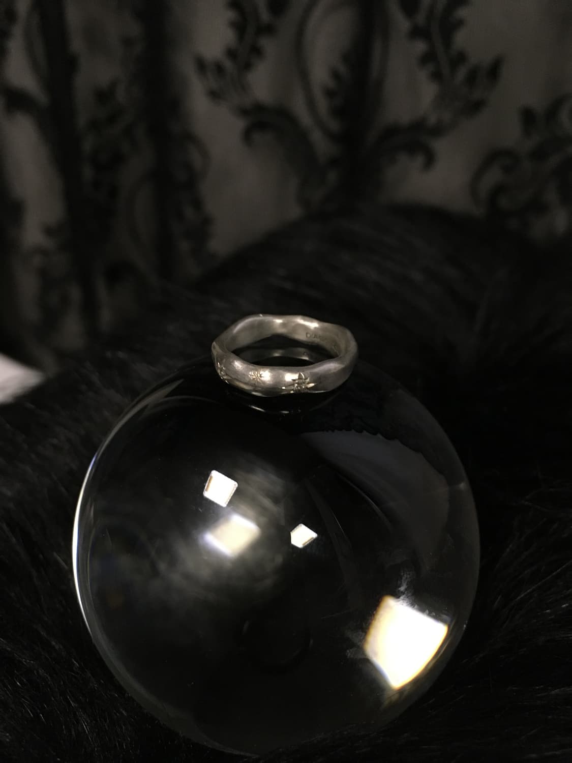 Silver 925 물결 별빛 링 반지 상품이미지1