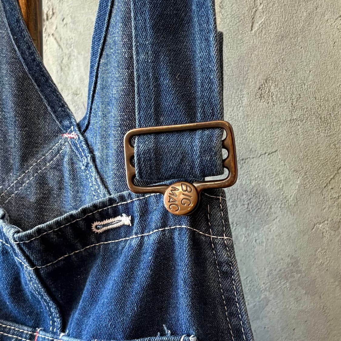 [30x32] 80s USA BIG MAC 데님 워크 오버롤 상품이미지5