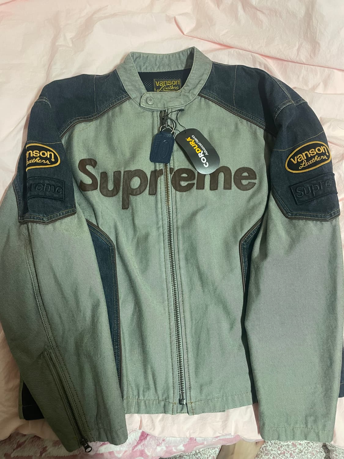 슈프림 벤슨 코듀라 네이비 L 상품이미지2