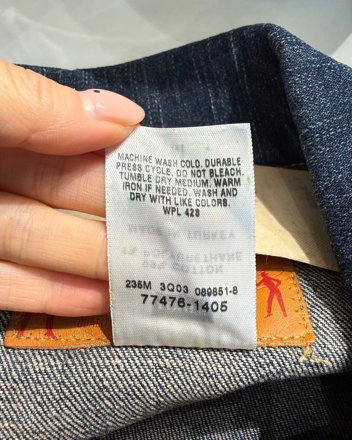 리바이스 프리미엄 크롭 데님 자켓  상품이미지10