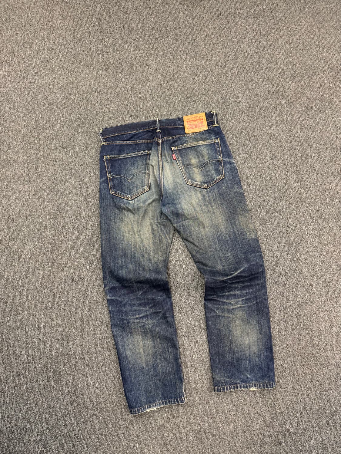 33)리바이스 빈티지 505 워싱 데님팬츠 상품이미지8