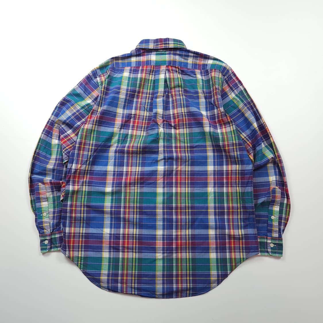 폴로 랄프로렌 포니 로고 타탄체크 셔츠 (XL) 상품이미지2