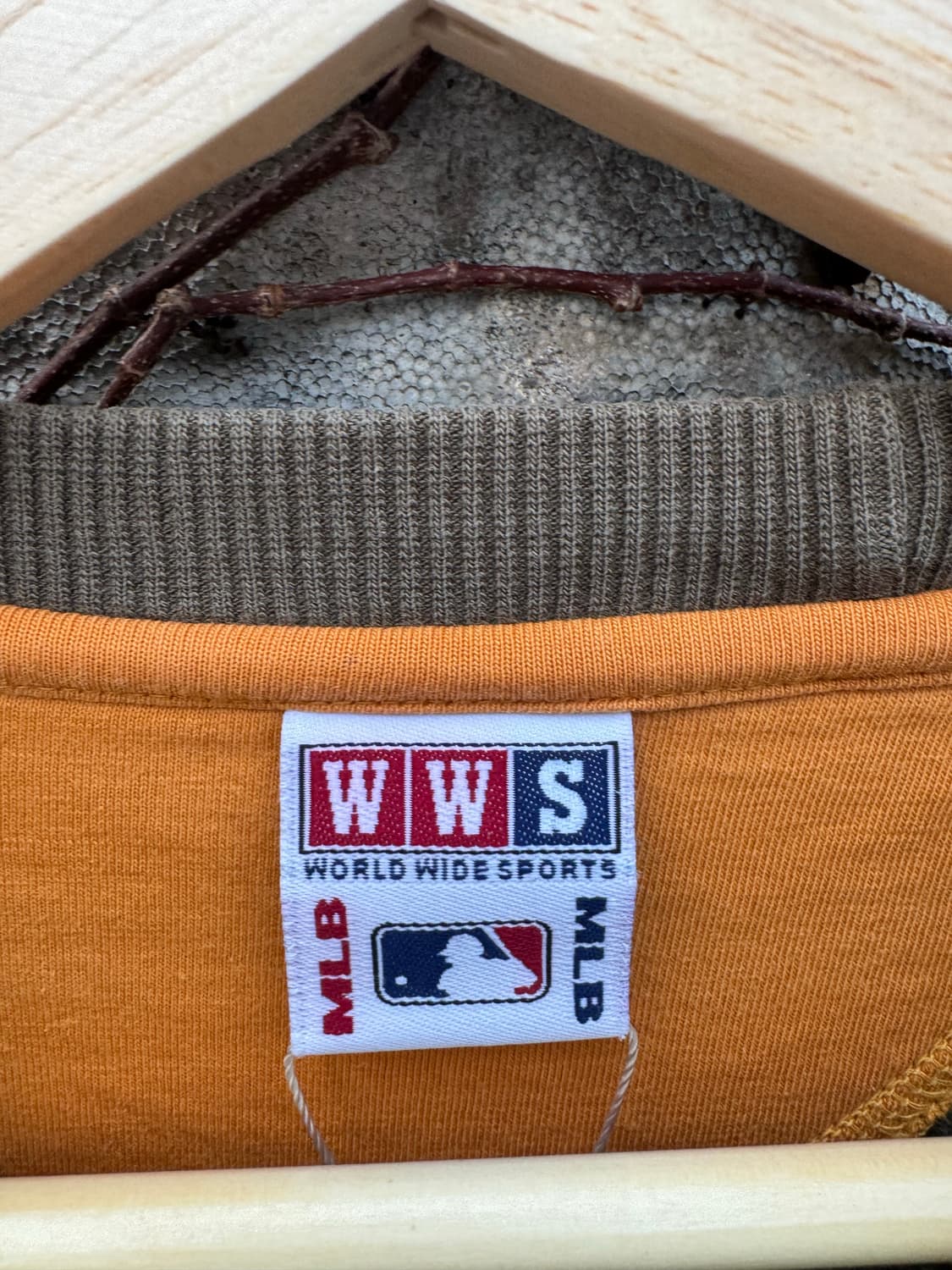 Wws mlb 빈티지 자수 맨투맨 스웻 셔츠 95 상품이미지4