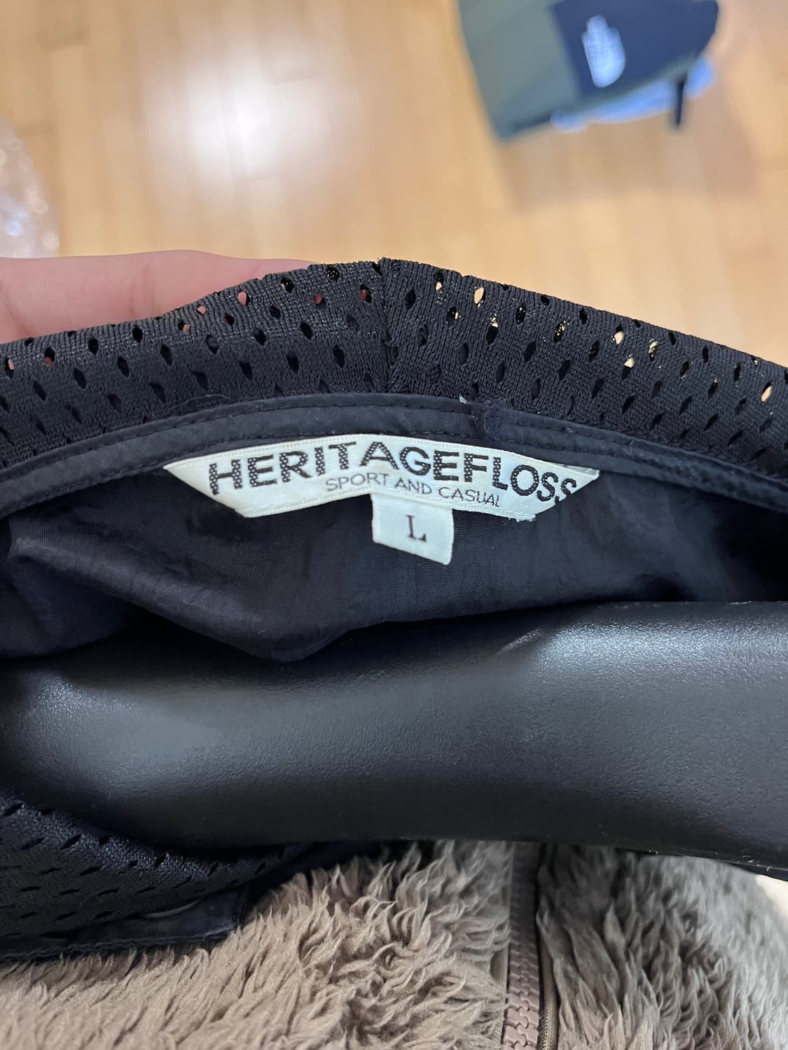 헤리티지플로스 블랙 아노락 셋업 L/M 상품이미지4