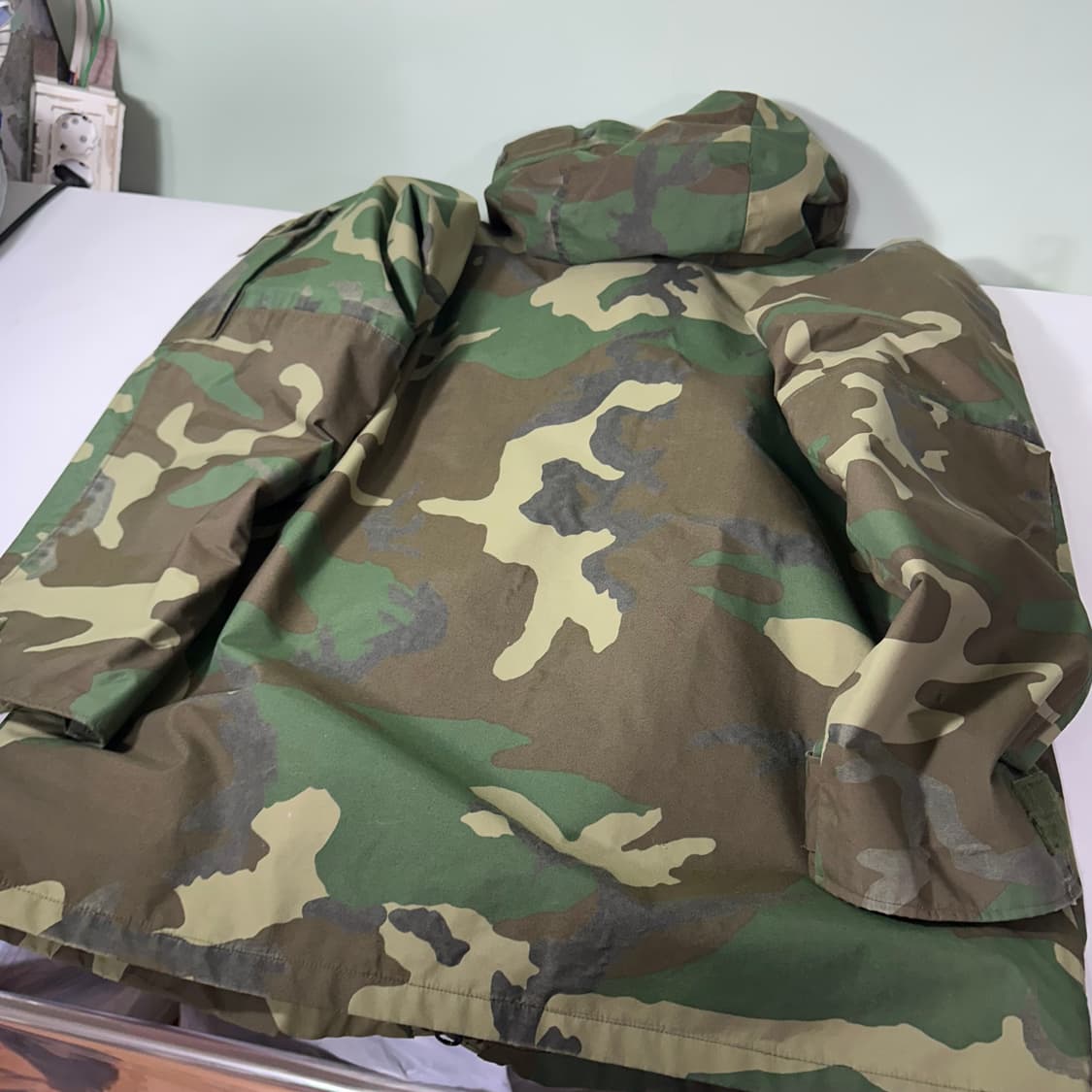 M-L US ARMY 미군 콜드웨더 파카 밀리터리카모 바람막이 상품이미지6