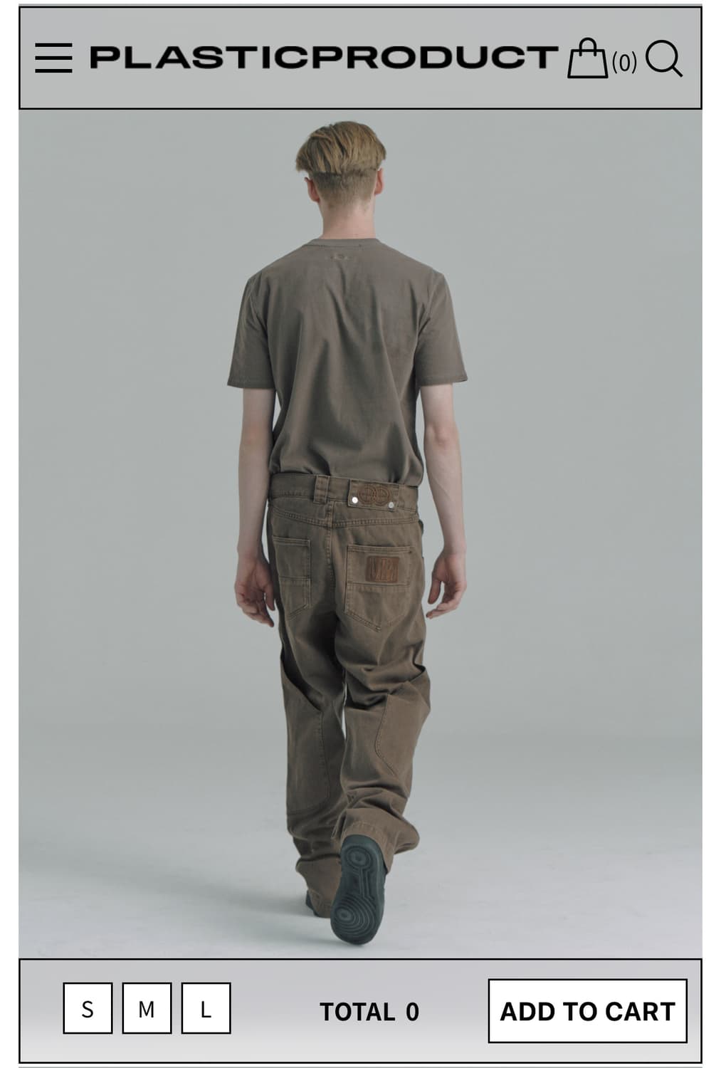 플라스틱프로덕트 팬츠 L 상품이미지1