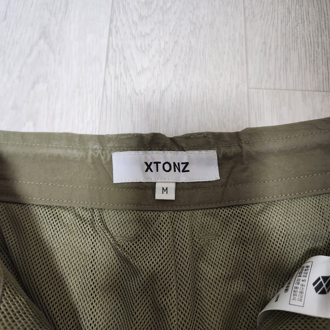 엑스톤즈 셔링 카고 팬츠 M 올리브 상품이미지2