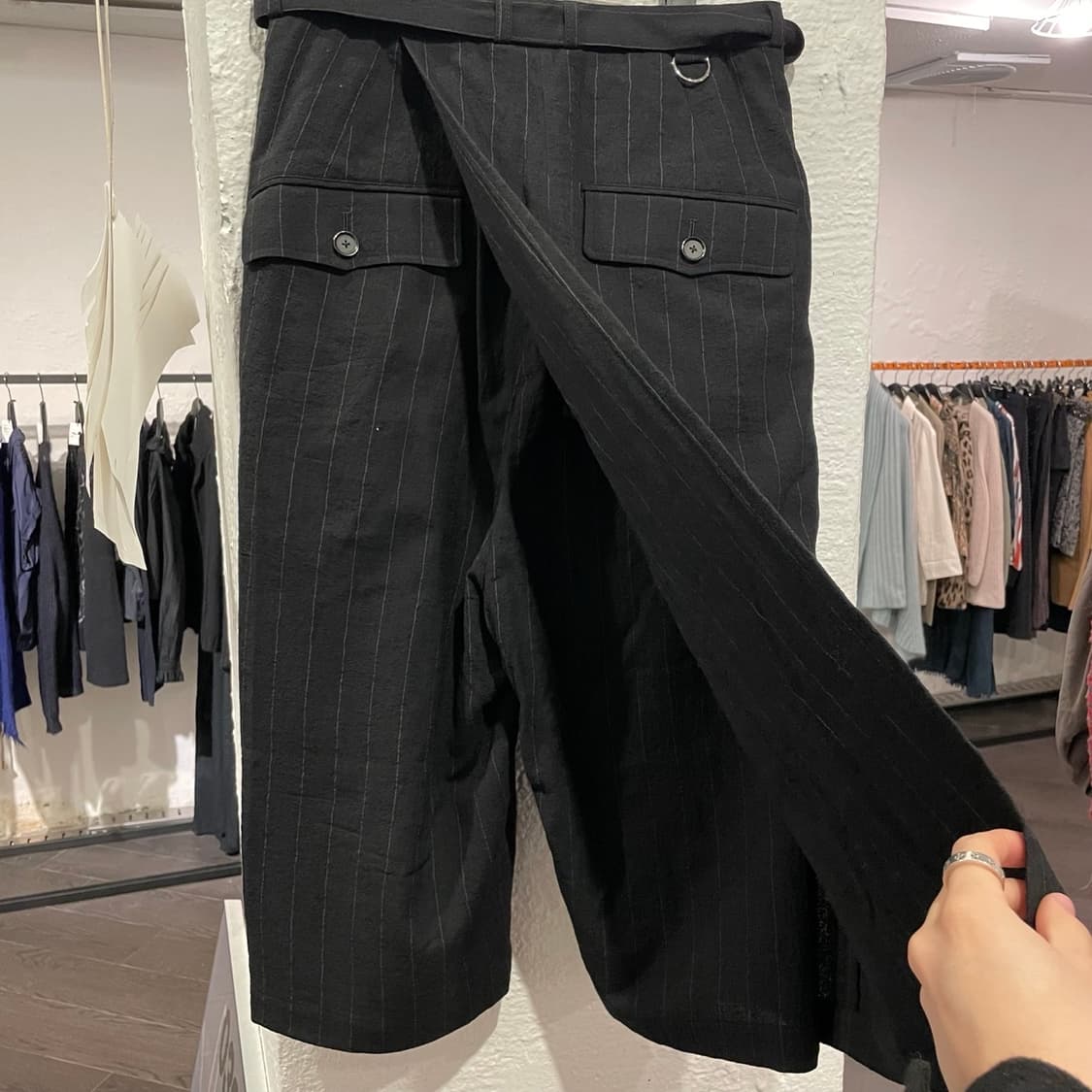 메종 미하라 야스히로 스커트 레이어드 하카마 팬츠 상품이미지3