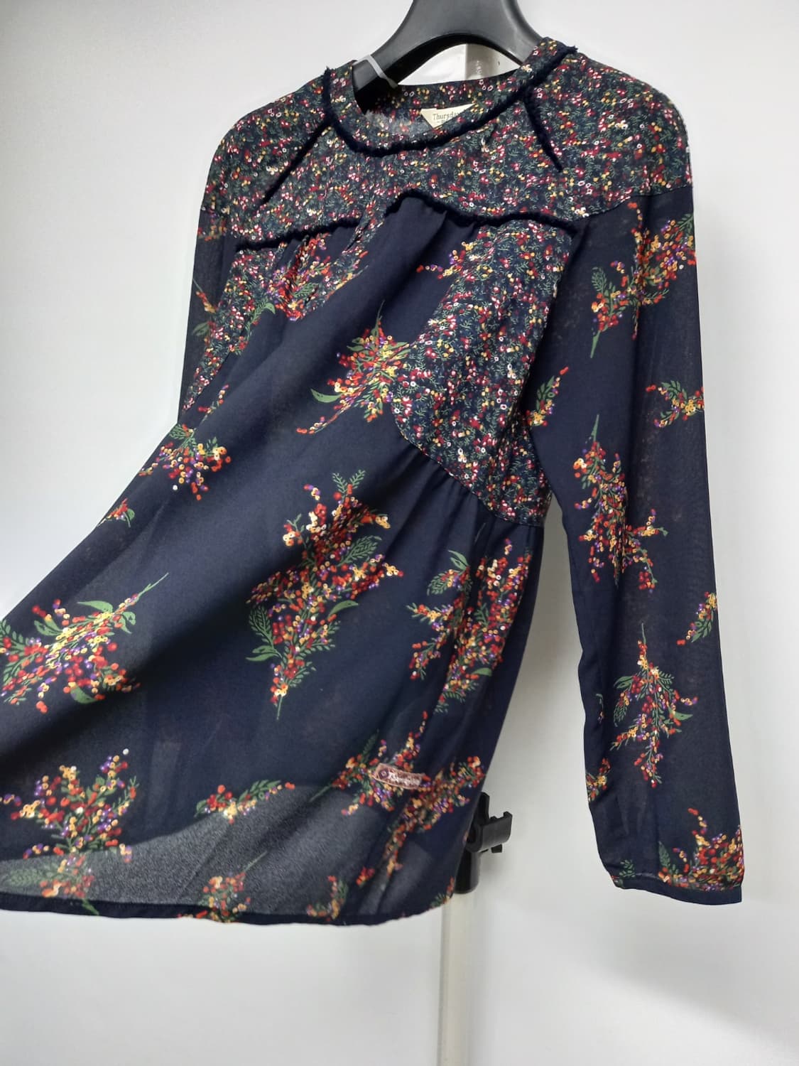 써스데이아일랜드 춘하추 쉬폰 긴팔블라우스 55 상품이미지4