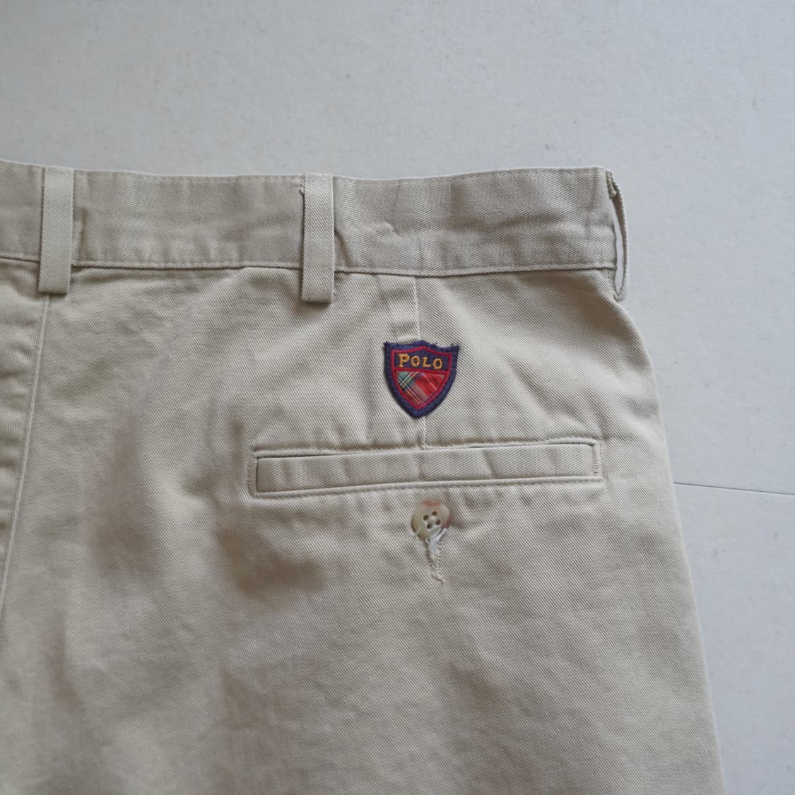 90s 폴로 랄프로렌 클래식 투턱 팬츠 탈론 지퍼 MADE IN USA 상품이미지10