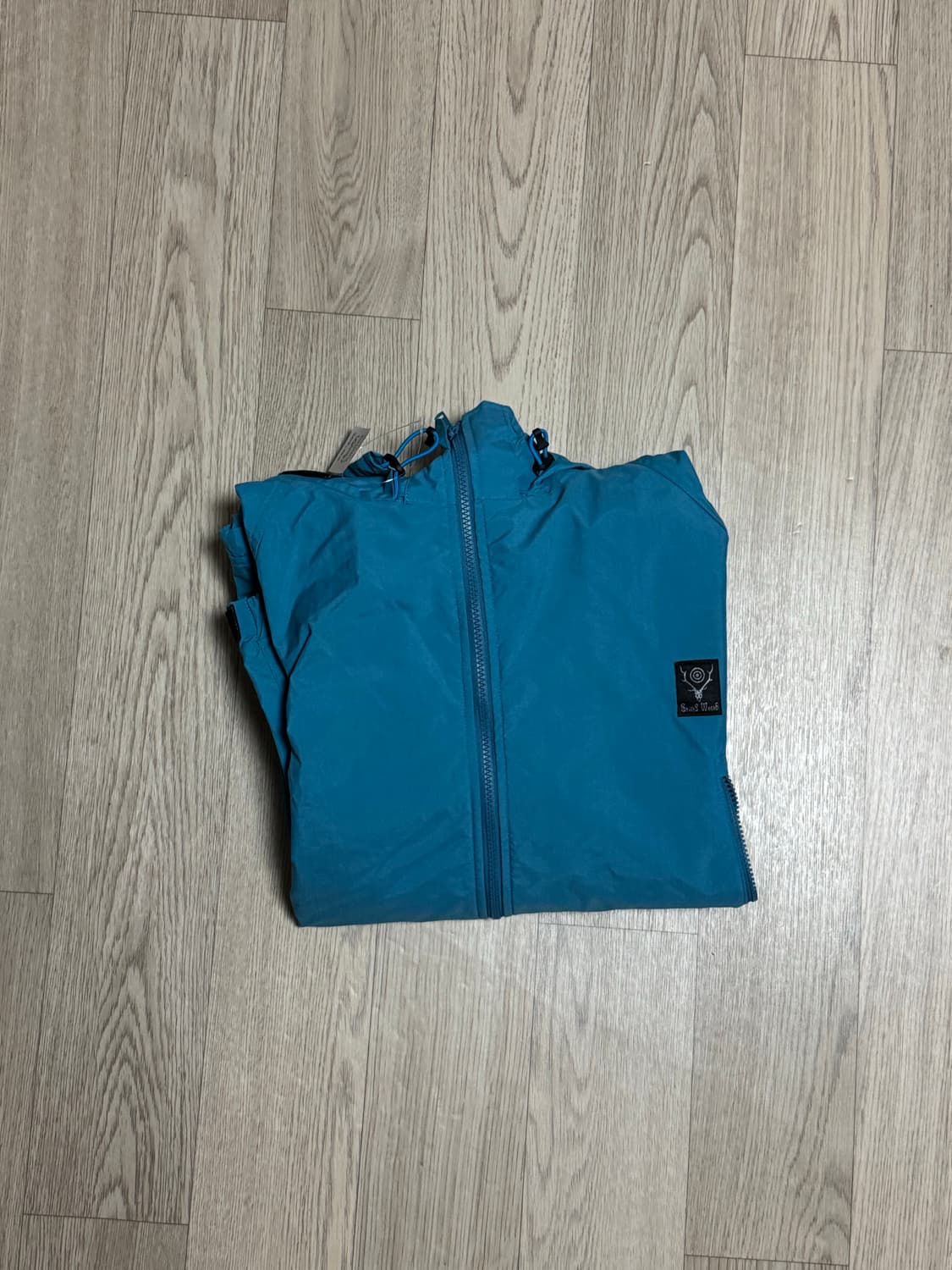 남이서팔 south2west8 레인 자켓 블루 상품이미지3